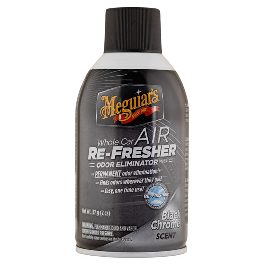 Meguiar's Car Air Freshener - Air Re-Fresher Black Chrome Scent - G181302