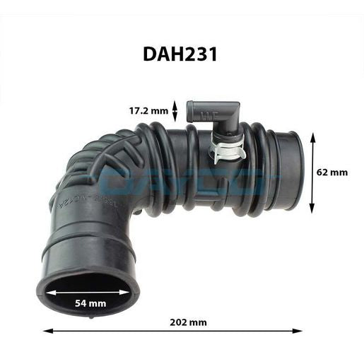 Dayco Air Intake Hose - DAH231