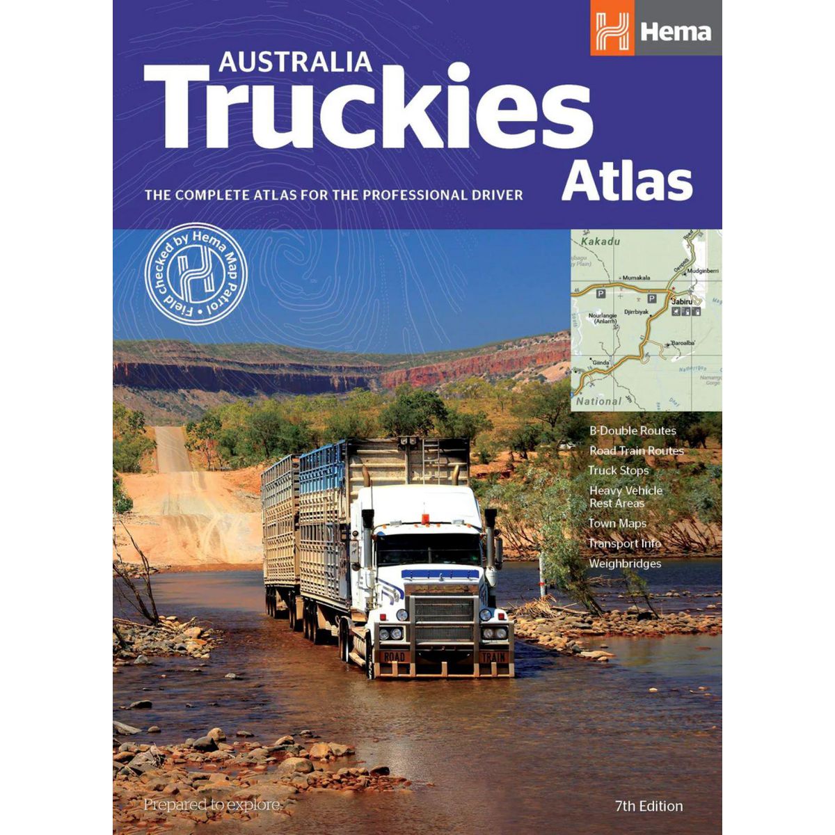 HEMA Australia Truckies Atlas Edition 7 - 192562577X