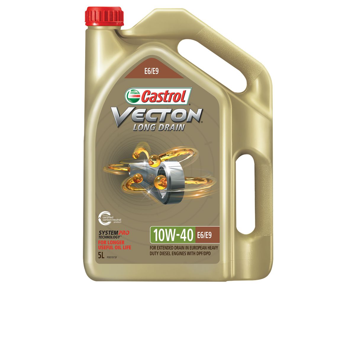 Castrol VECTON LD 10W-40 Engine Oil E6/E9 4L - 3415495