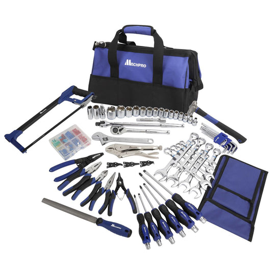 Mechpro Blue 179 Piece Adventure Tool Kit - MP223KCRV