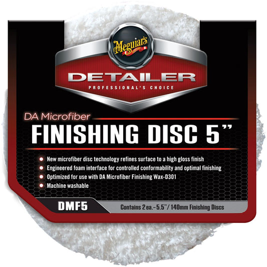 Meguiar's Professional DA Microfibre 5 Finishing Disc 2 Pk - DMF5