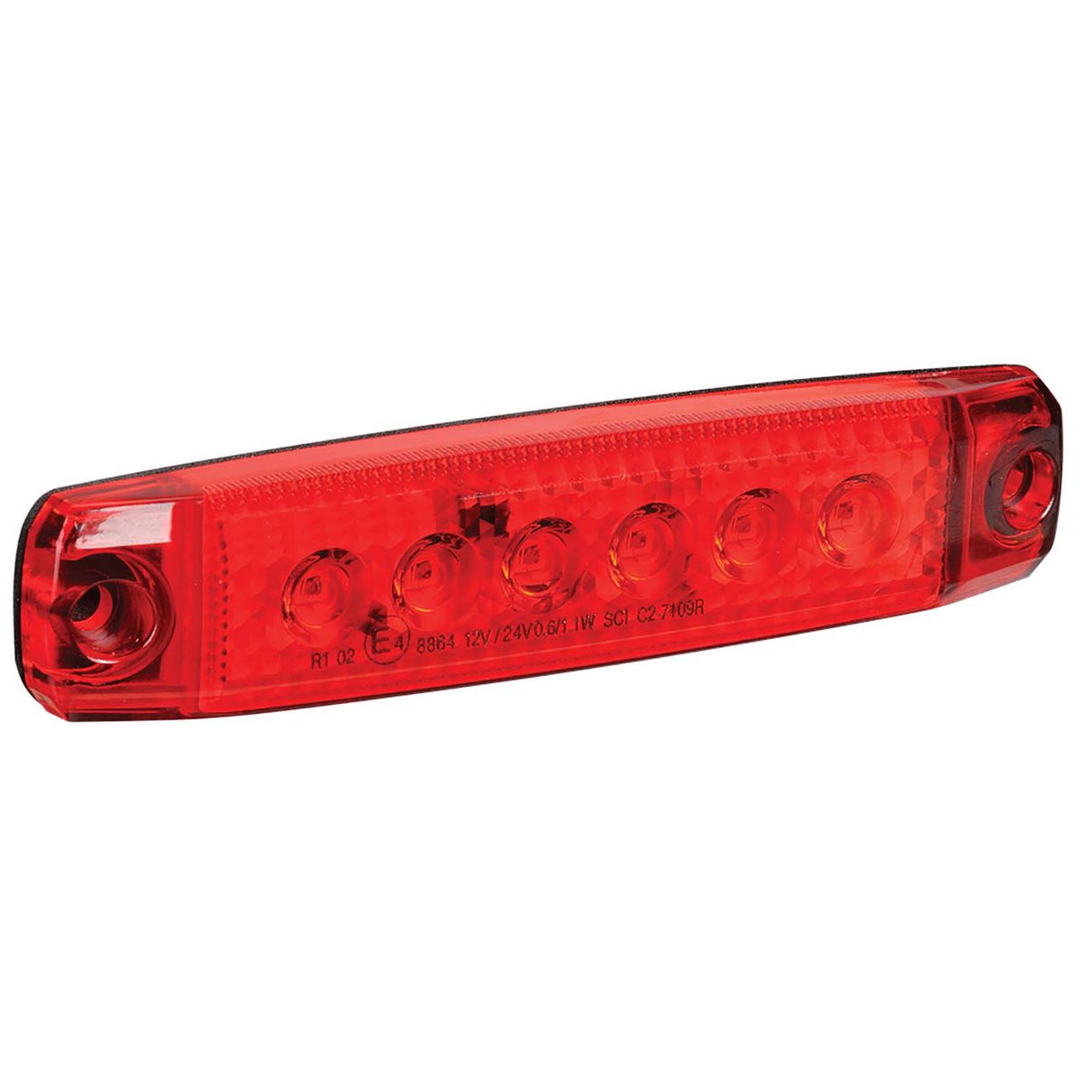 Narva LED Rear Outline Marker Red 9-33V - 91008BL