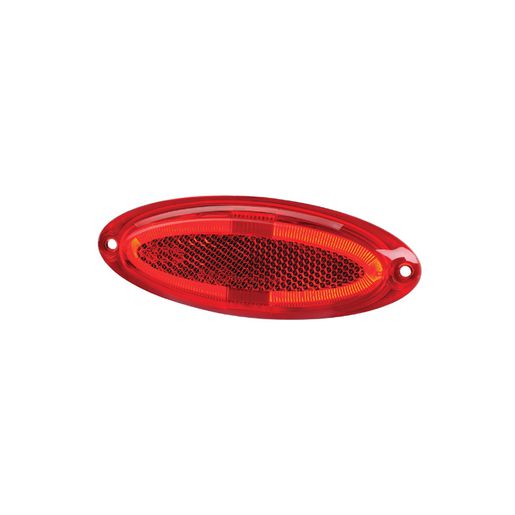 Narva LED Rear End Outline Marker Lamp Red 9-33V Oval - 92128BL