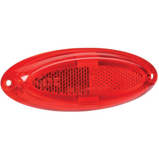 Narva LED Rear End Outline Marker Lamp Red 9-33V Oval - 92128BL