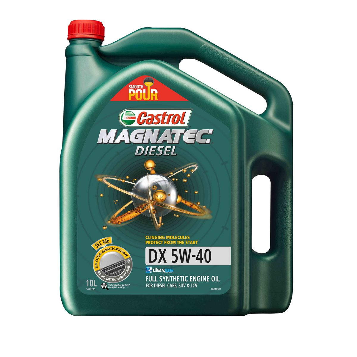 Castrol Magnatec Diesel DX 5W40 Engine Oil 10L - 3422230