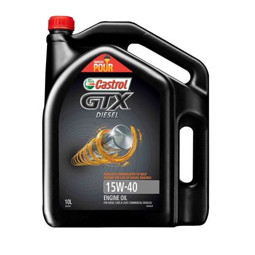 Castrol GTX Diesel 15W-40 Engine Oil 10L - 3422391