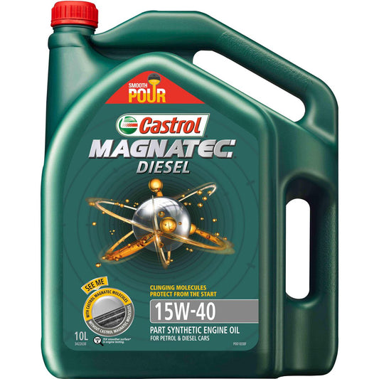 Castrol Magnatec Diesel 15W40 Engine Oil 10L - 3422638