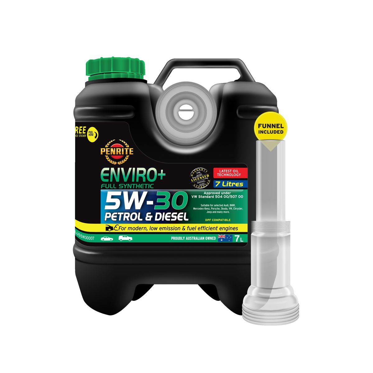 Penrite Enviro+ 5W-30 Engine Oil 7L - EPLUS5W30007