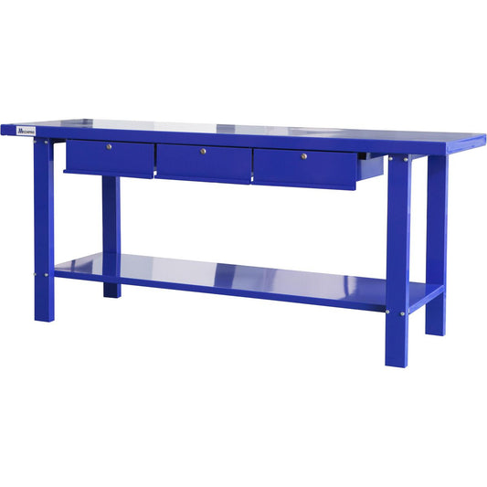 Mechpro Blue 2M Steel Workbench - MPBSWB1