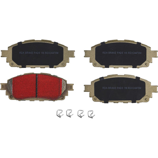 RDA Brakes Extreme Brake Pad Set Front - RDX2447SM