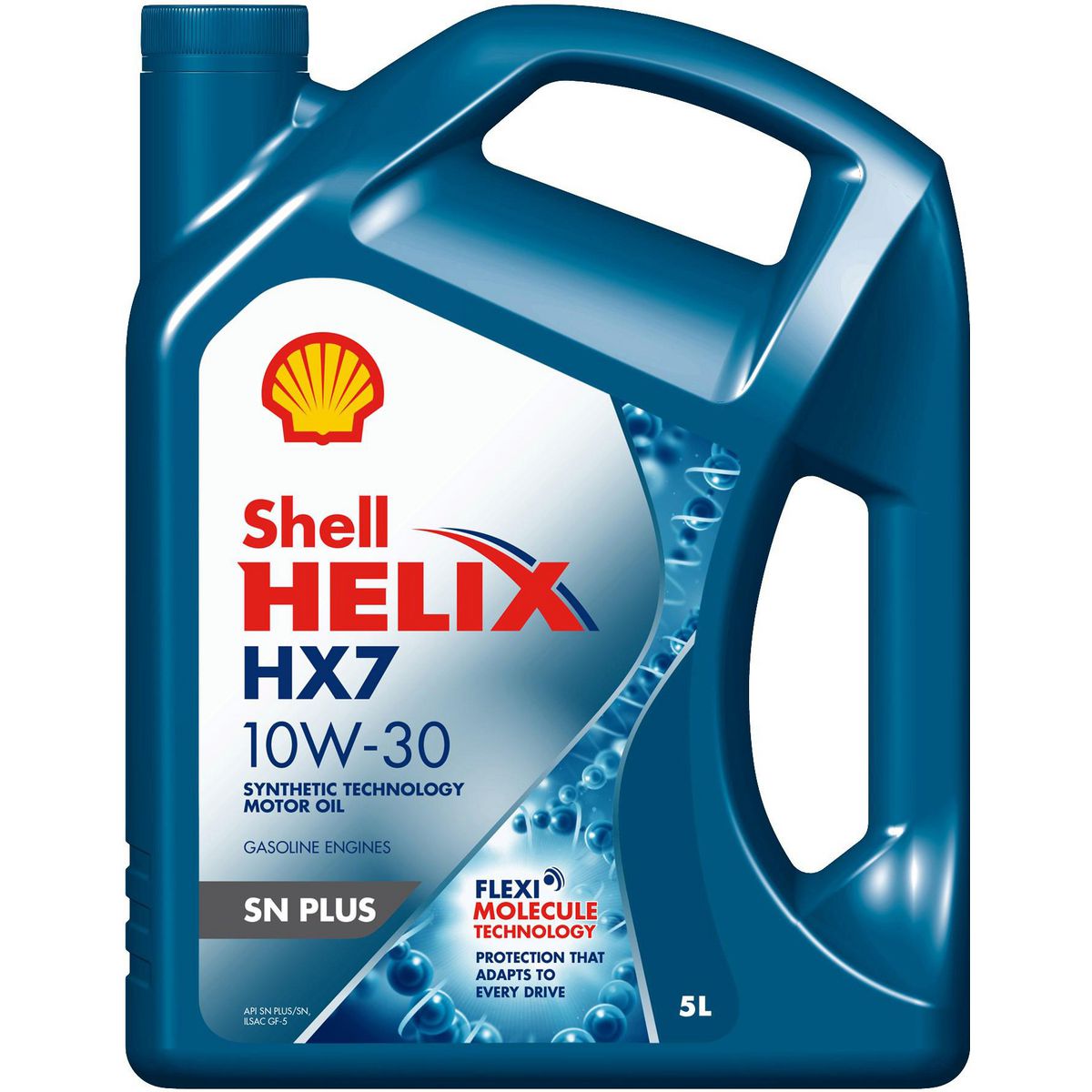 Shell Helix HX7 10W-30 Engine Oil SN+ 5L - 310278218