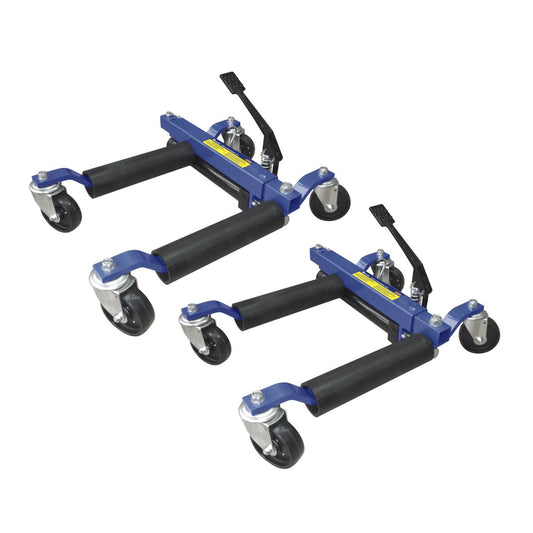 Mechpro Blue Vehicle Positioning Hydraulic Jack Pair 680kg - MPBVPJ2