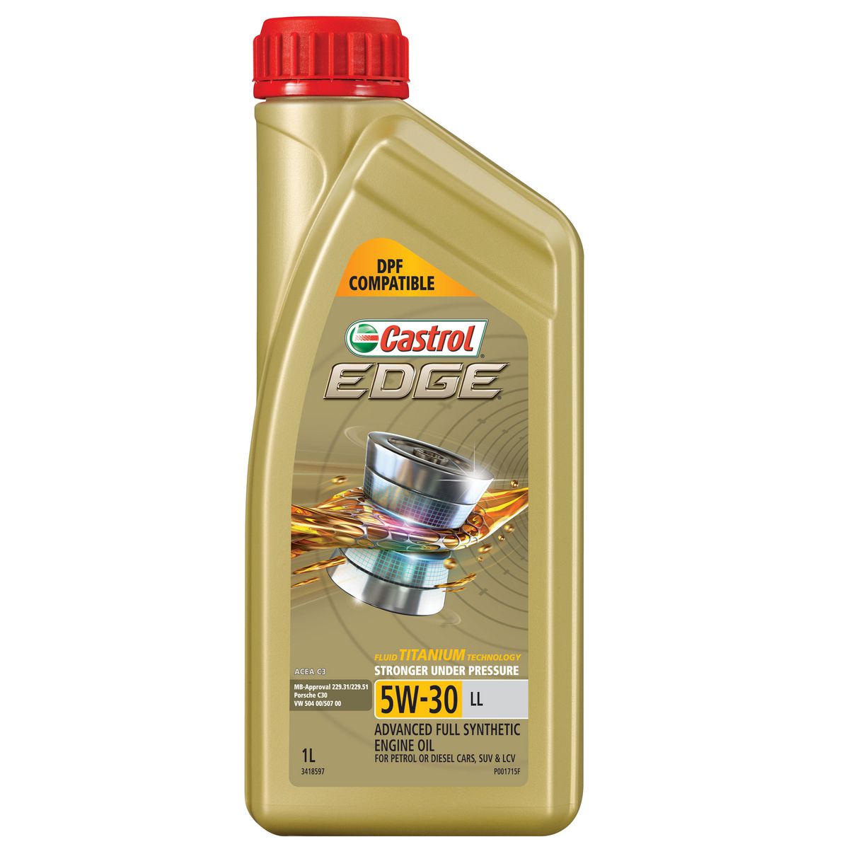 Castrol EDGE 5W-30 Diesel Engine Oil 1L - 3418597