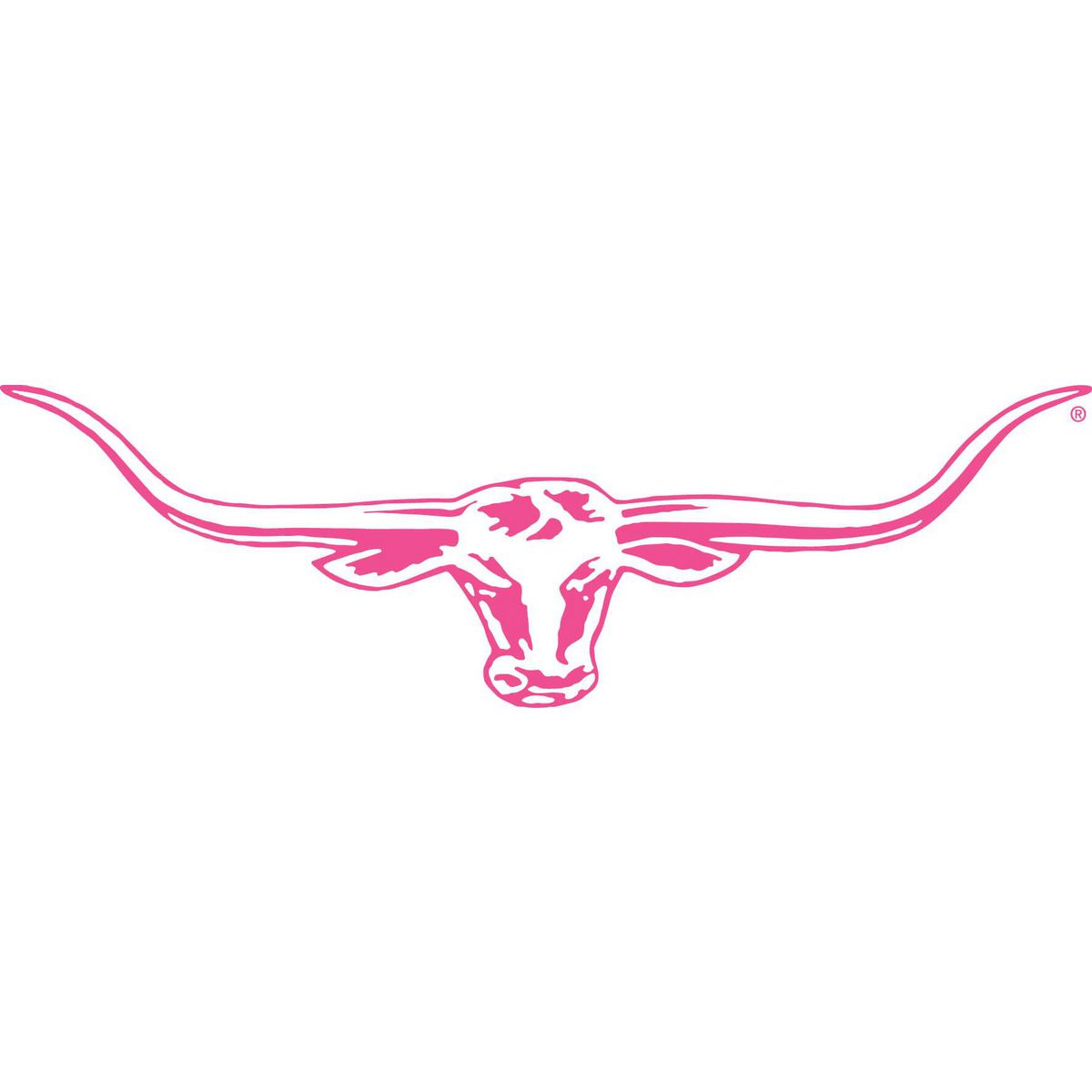 R. M. Williams Longhorn Decal 70cm Sticker Pink - STRMWCPNK