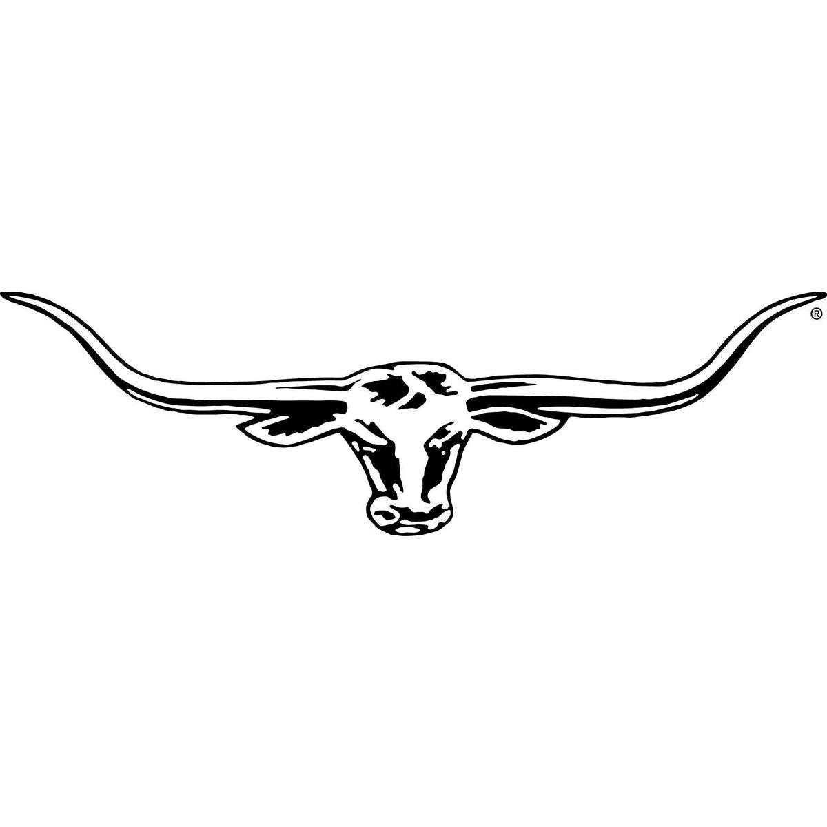 R. M. Williams Longhorn Decal 70cm Sticker Black - STRMWCBLK