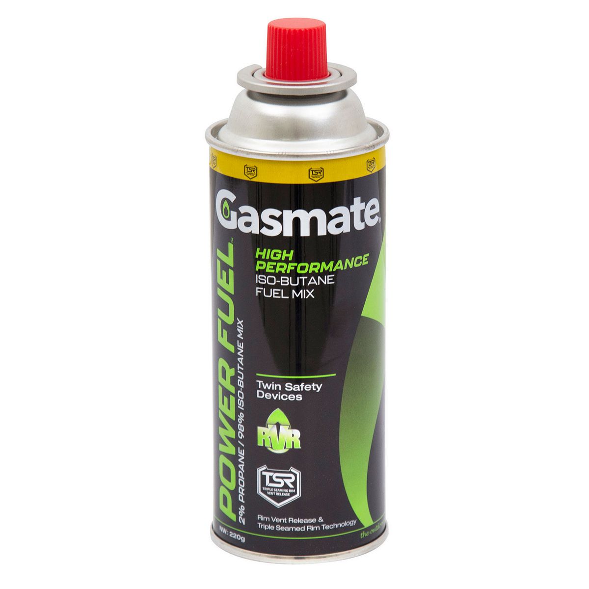 Gasmate Butane Gas Cartridge 220g 4 Pack - G4210RVR