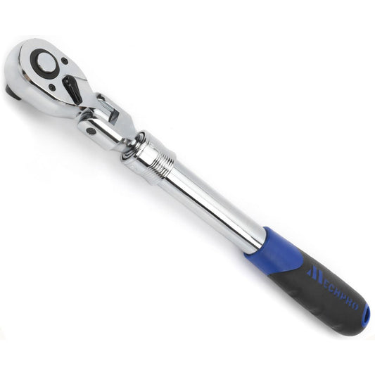 Mechpro Blue Extendable Ratchet 335-440mm 1/2In Drive - MPBSK114