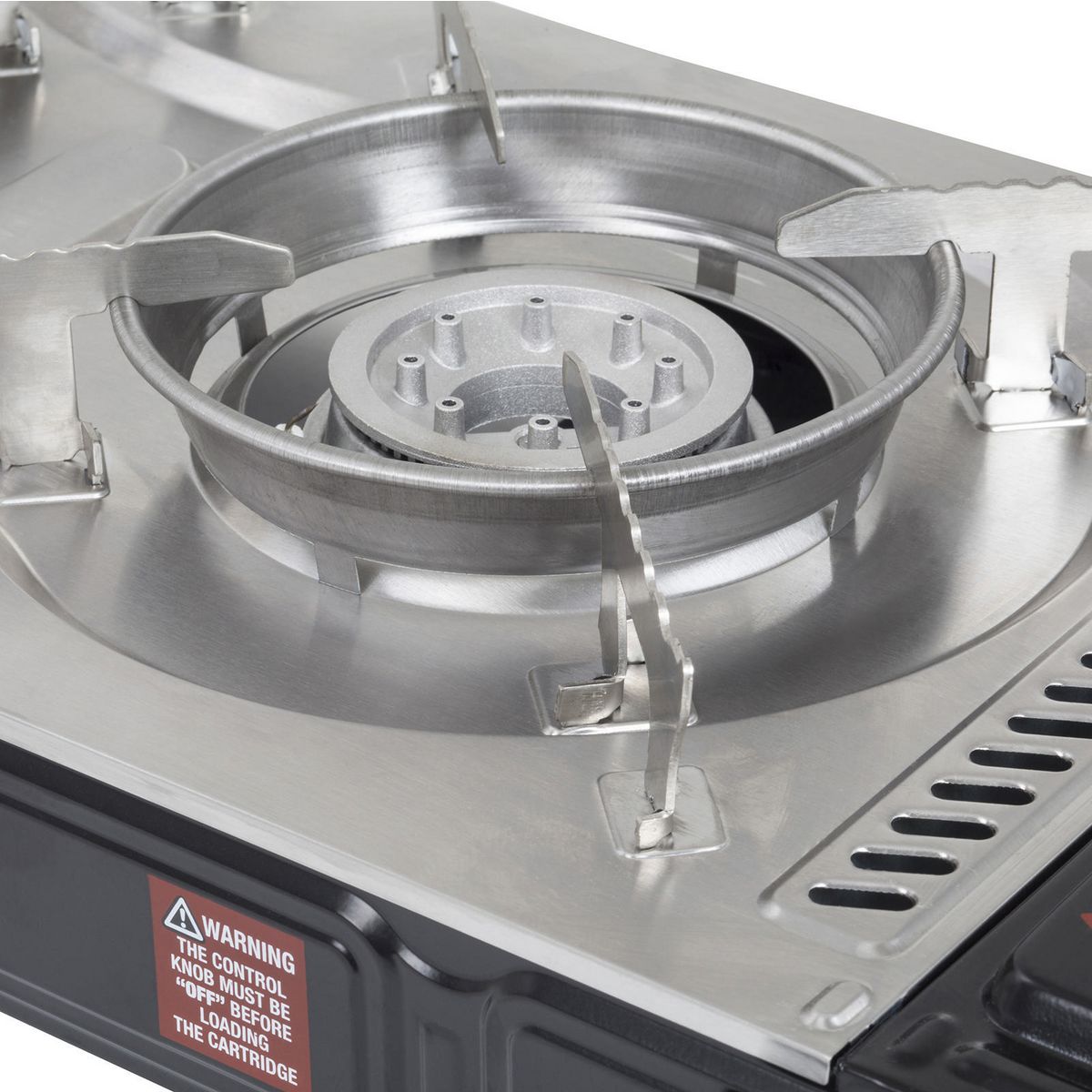 GasmateTravelmate II Portable Twin Stove with Hotplate - CS6035