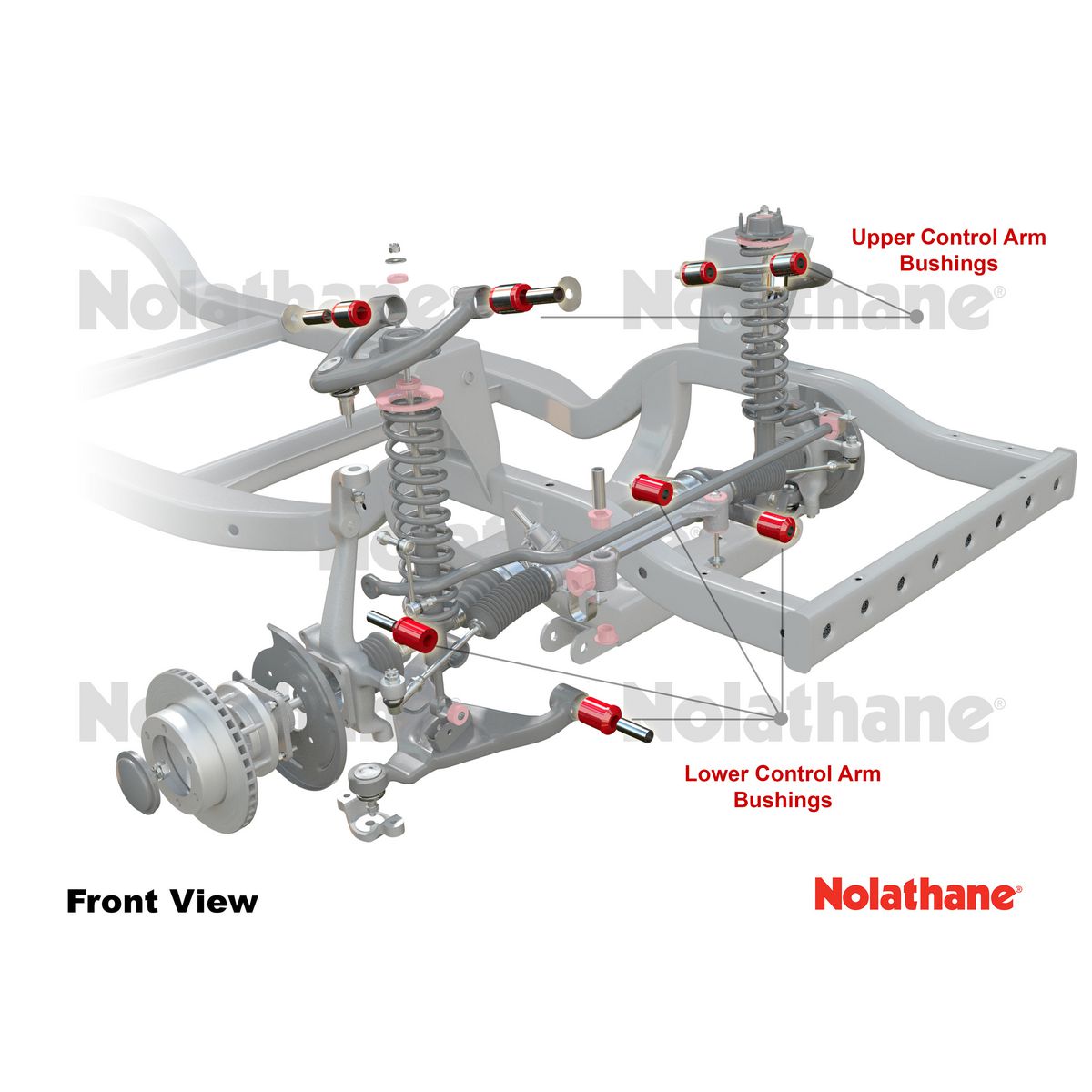 Nolathane Front Control Arm Kit - NEK49