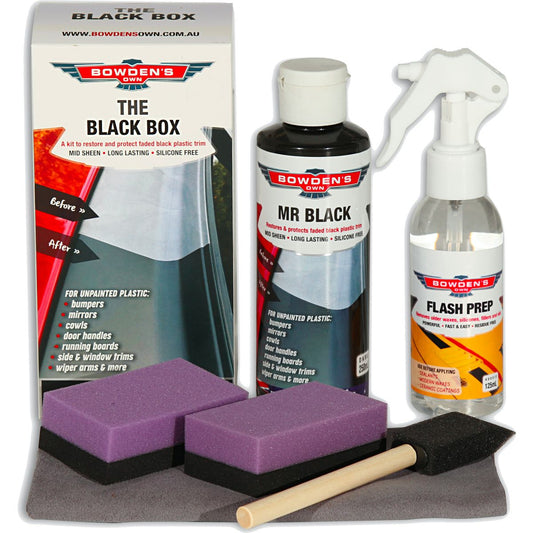 Bowden's Own The Black Box Trim Restore Kit - BOBBOX