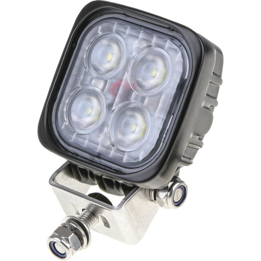 Maxi Trac 4 LED Mini Work Light, Square, 12W, 1081 Lumens, 12/24 Volt - MTWL4SQS5