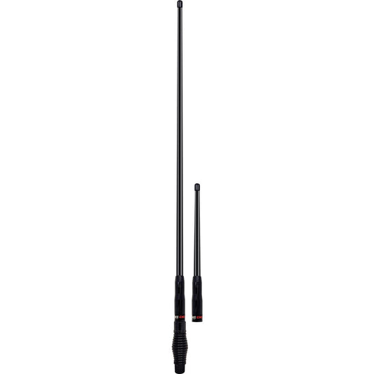 GME Heavy Duty All Terrain Antenna Twin Pack (2.1 & 6.6DBI GAIN) - Black