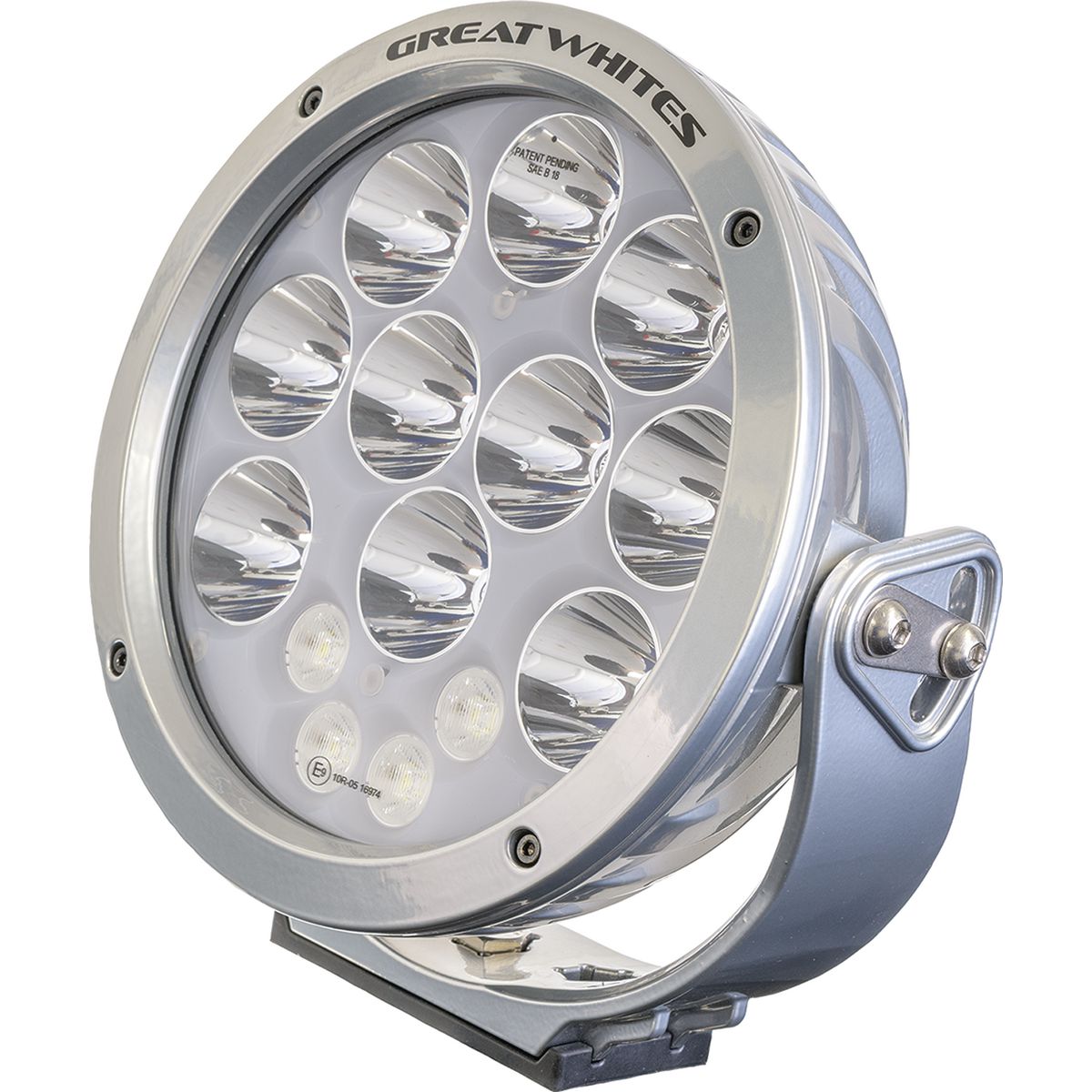 Great Whites Attack 220 Alloy LED Driving Light Backlit DRL Combination Beam - GWR10144A