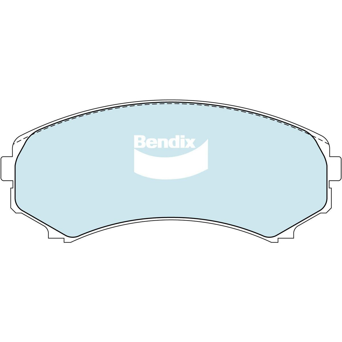Bendix Ultimate Brake Pads Set Front - DB1388ULT