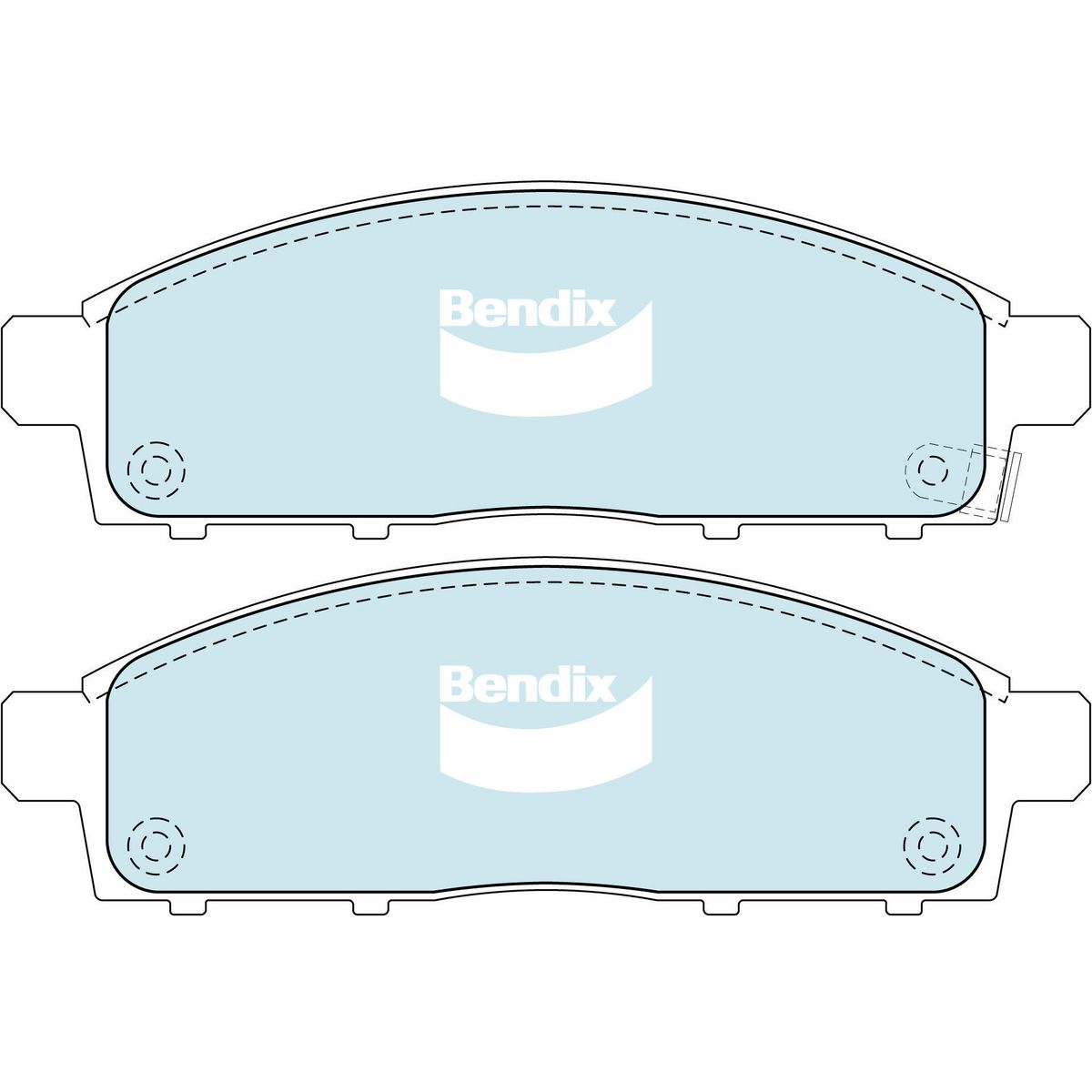 Bendix Ultimate Brake Pads Set Front - DB1774ULT