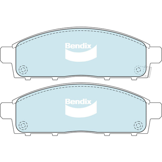 Bendix Ultimate Brake Pads Set Front - DB1774ULT