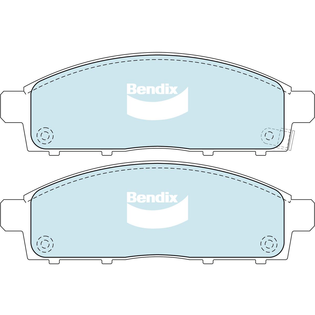 Bendix Ultimate 4WD Brake Pads Front - DB1774ULT4WD