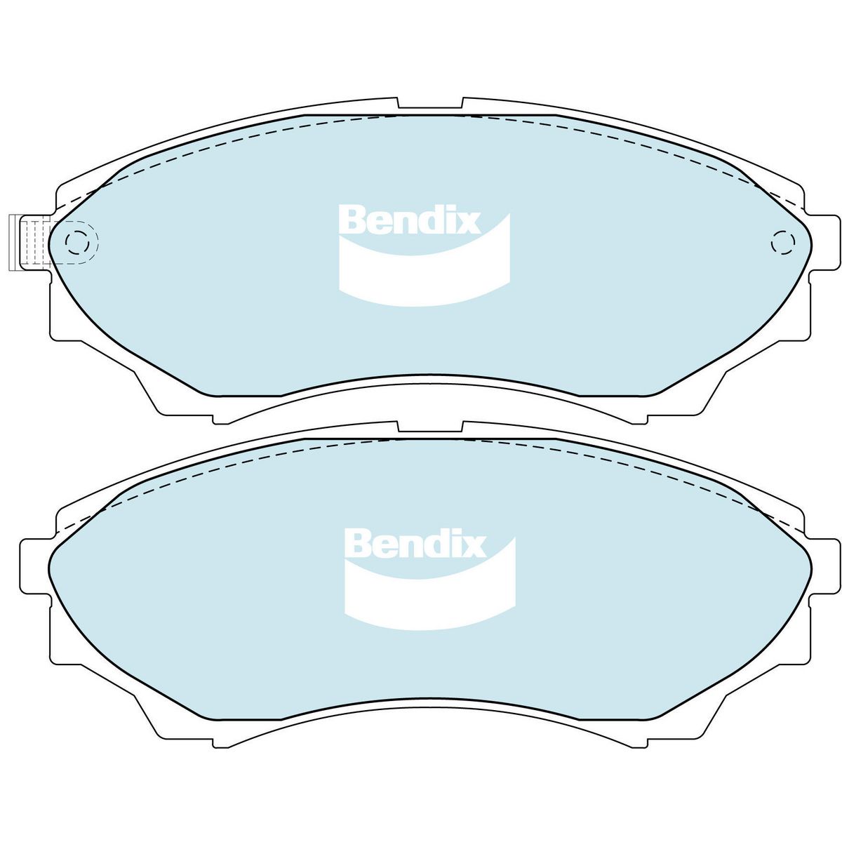 Bendix Ultimate Brake Pads Set Front - DB1681ULT