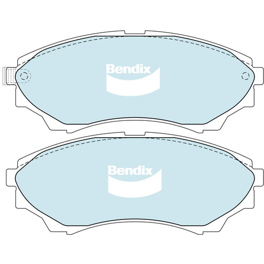 Bendix Ultimate Brake Pads Set Front - DB1681ULT