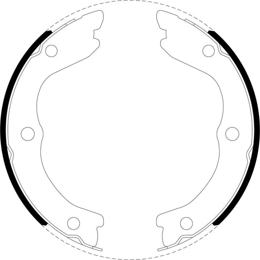 Bendix Brake Shoe - BS5252