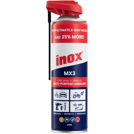 Inox MX3 Multi-Purpose Lubricant Spray 2 Way Nozzle 375G - MX3-TW375