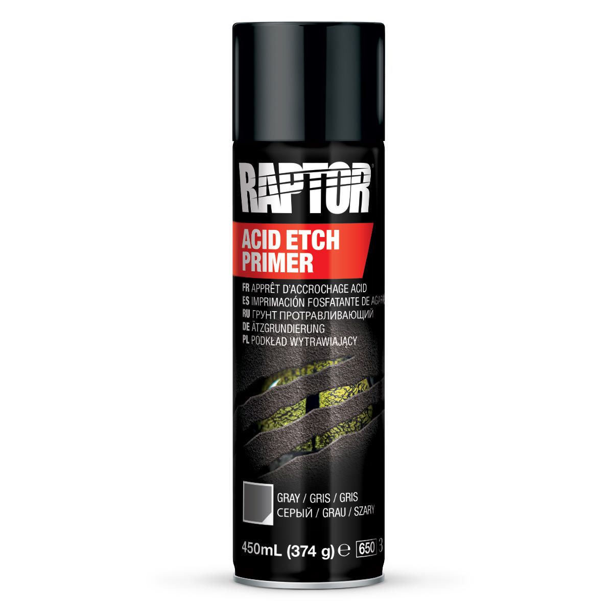 Raptor Etch Primer Grey 450ml - RPTEP/AL