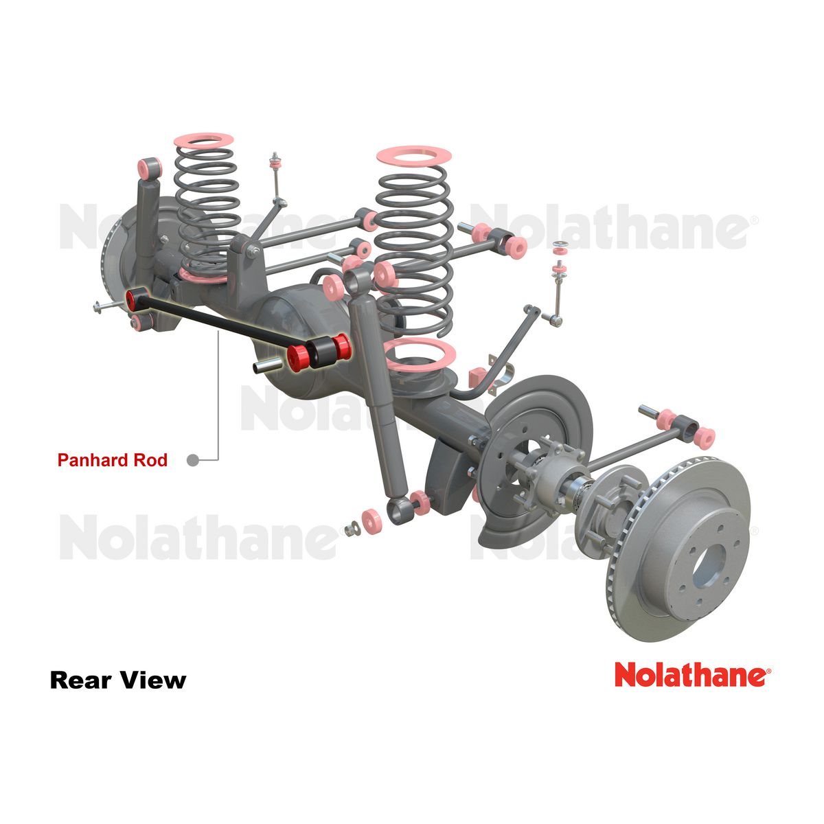 Nolathane Rear Panhard Rod - 48825