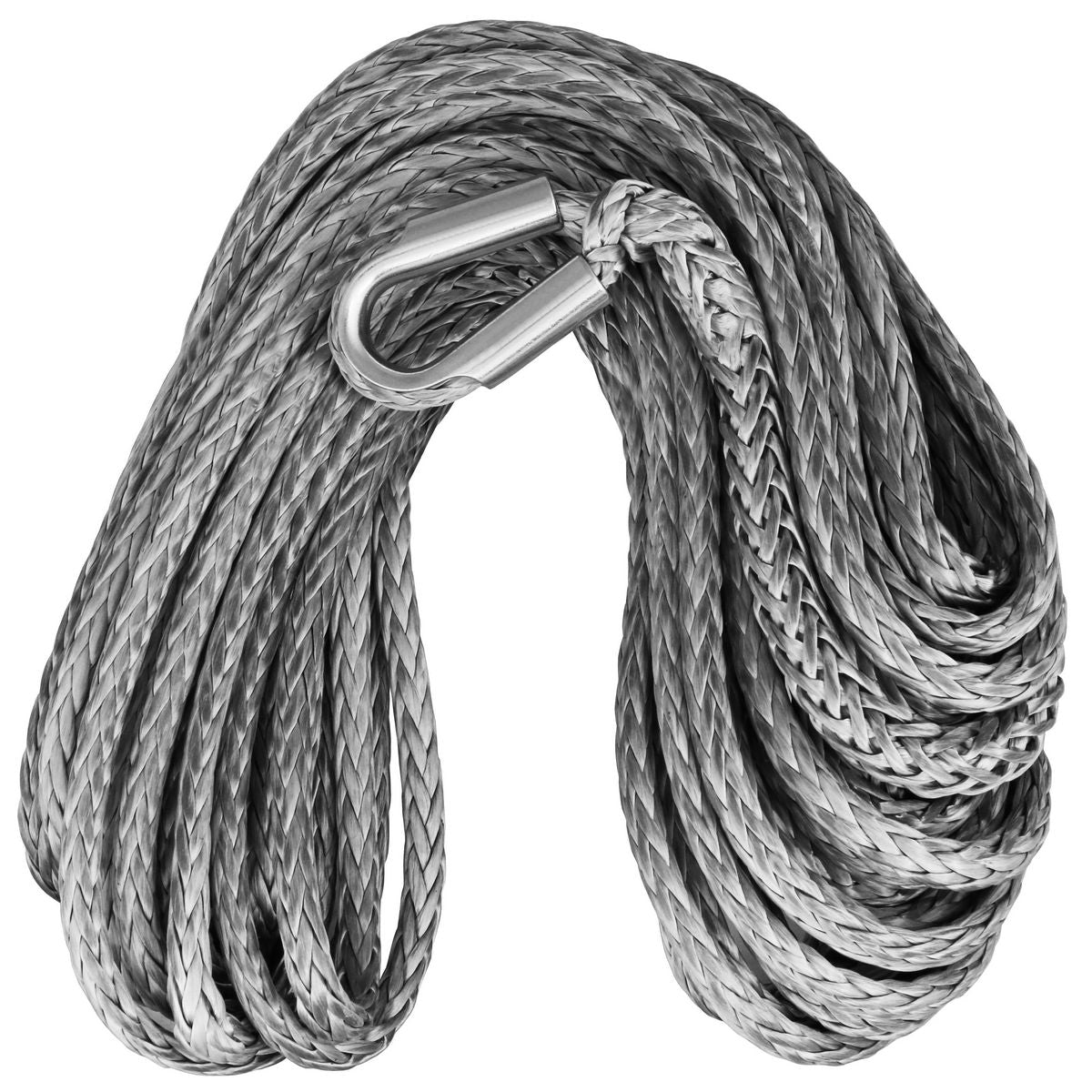 Drivetech 4x4 Grey Winch Rop 9mm x 26m - DT-DWR926S