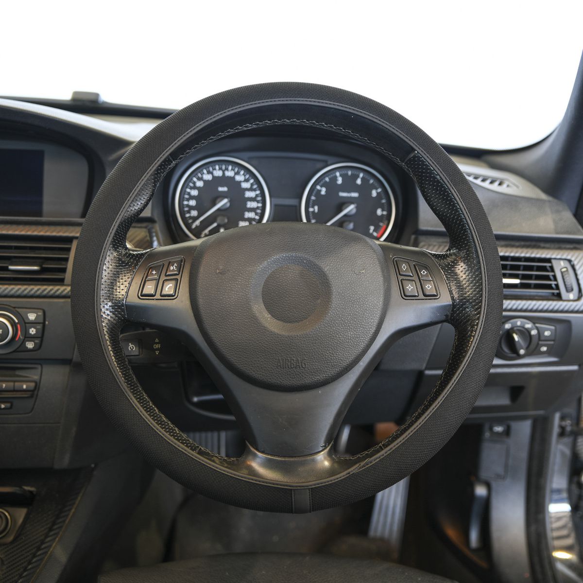 Gear Up Steering Wheel Cover Opp Core Black
