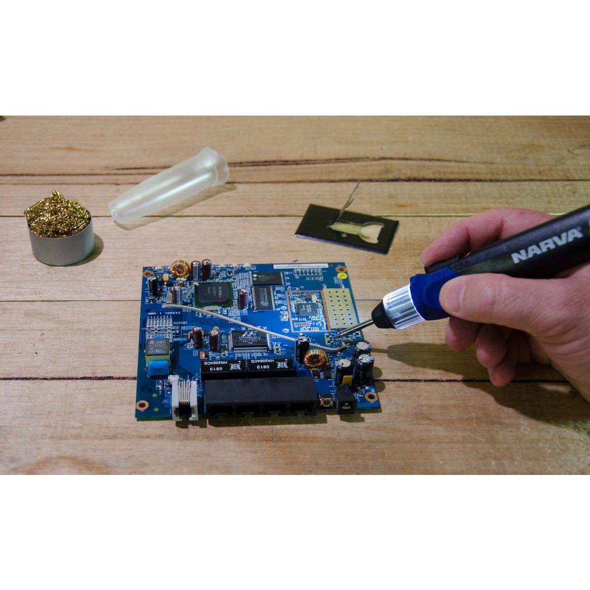 Narva 50W Rechargeable Soldering Iron Kit - 56394