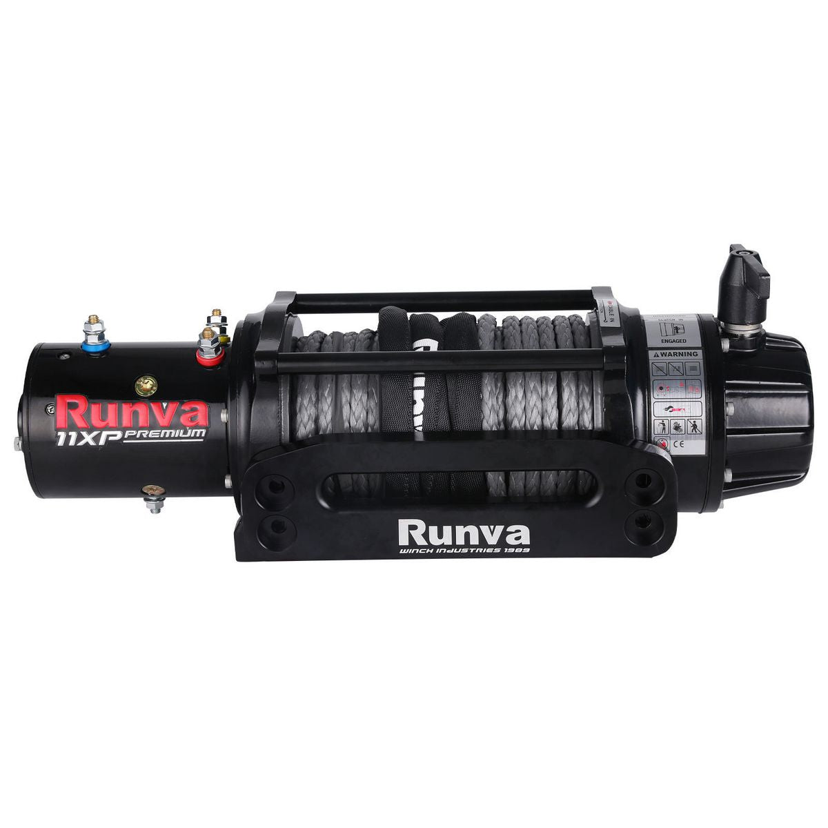 Runva 11XP 12V Winch With Synthetic Rope - 11XPPREMIUM12VD