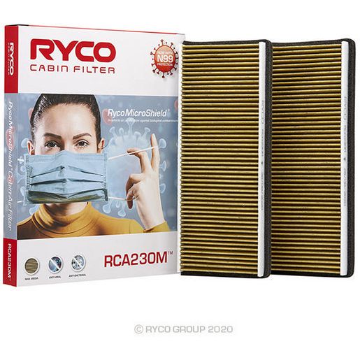 Ryco Cabin Air Filter - Microshield - RCA230M