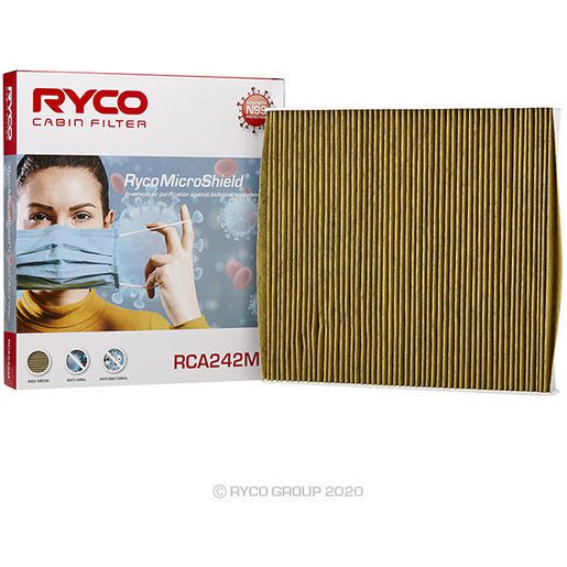 Ryco Cabin Filter - Microshield - RCA242M