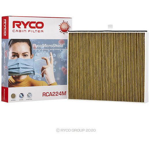 Ryco Cabin Air Filter - Microshield - RCA224M