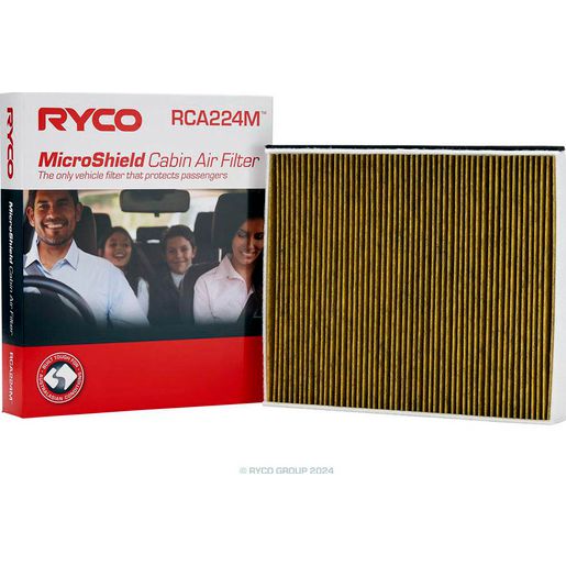 Ryco Cabin Air Filter - Microshield - RCA224M