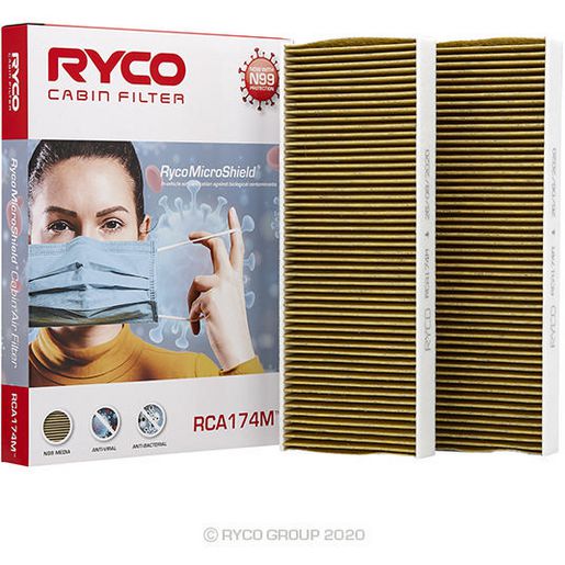 Ryco Cabin Filter - Microshield - RCA174M