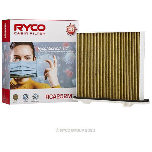 Ryco Cabin Air Filter - Microshield - RCA252M