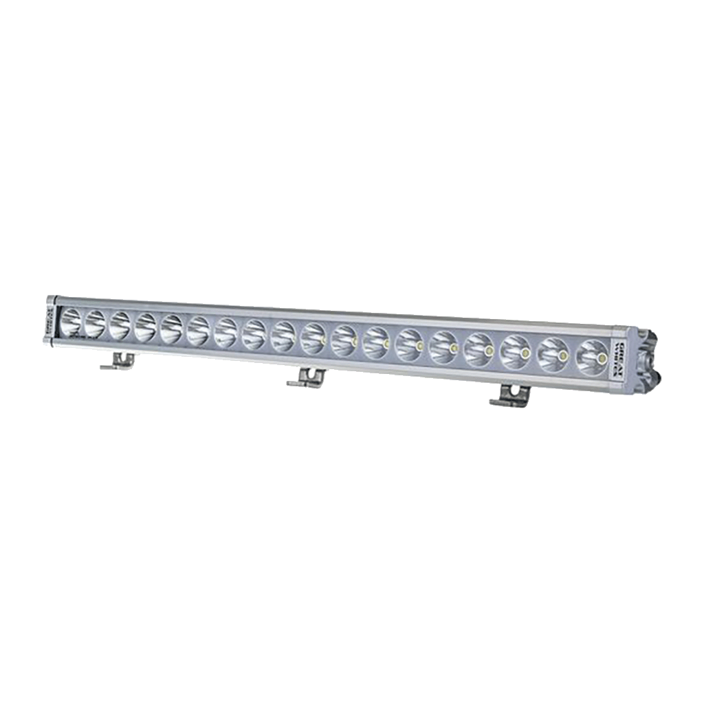 Great Whites Attack Alloy LED Driving Light Bar Backlit (18x5W) Spot Beam 11-32V - GWB5184A