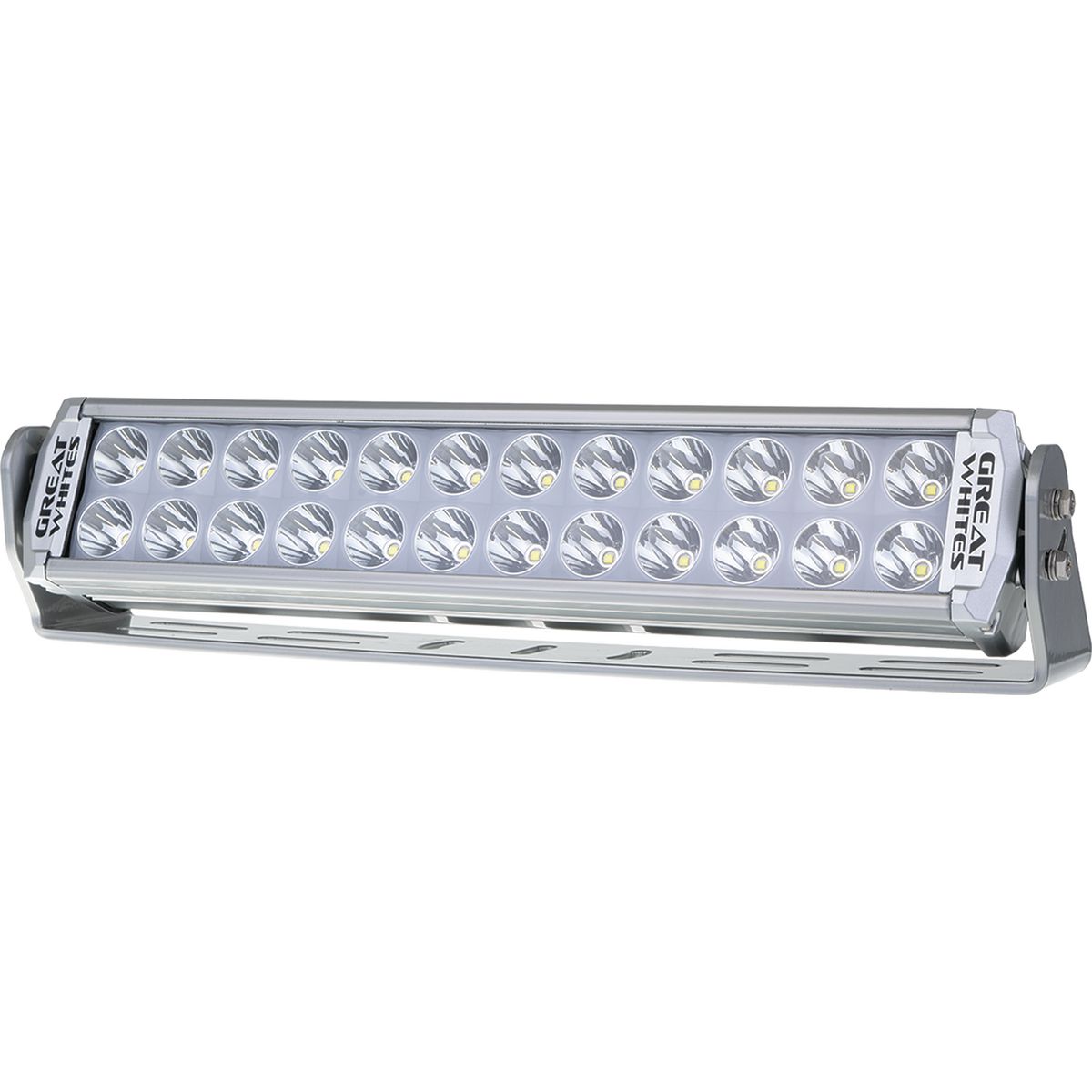Great Whites Attack Alloy LED Driving Light Bar Backlit (24x5W) Spot Beam 11-32V - GWD5244A